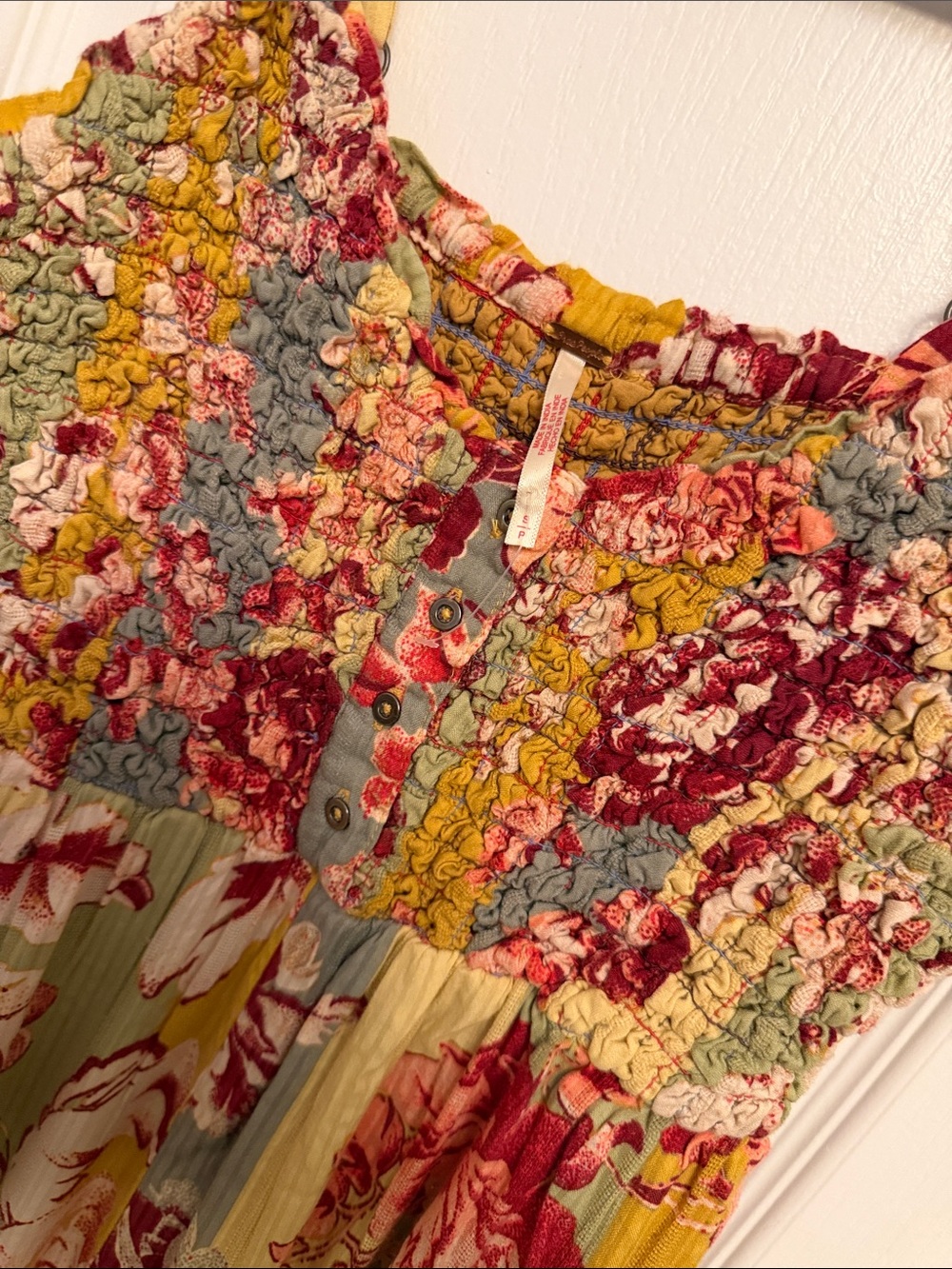 Free People Melrose printed wide leg jumpsuit - Picture 9 of 12